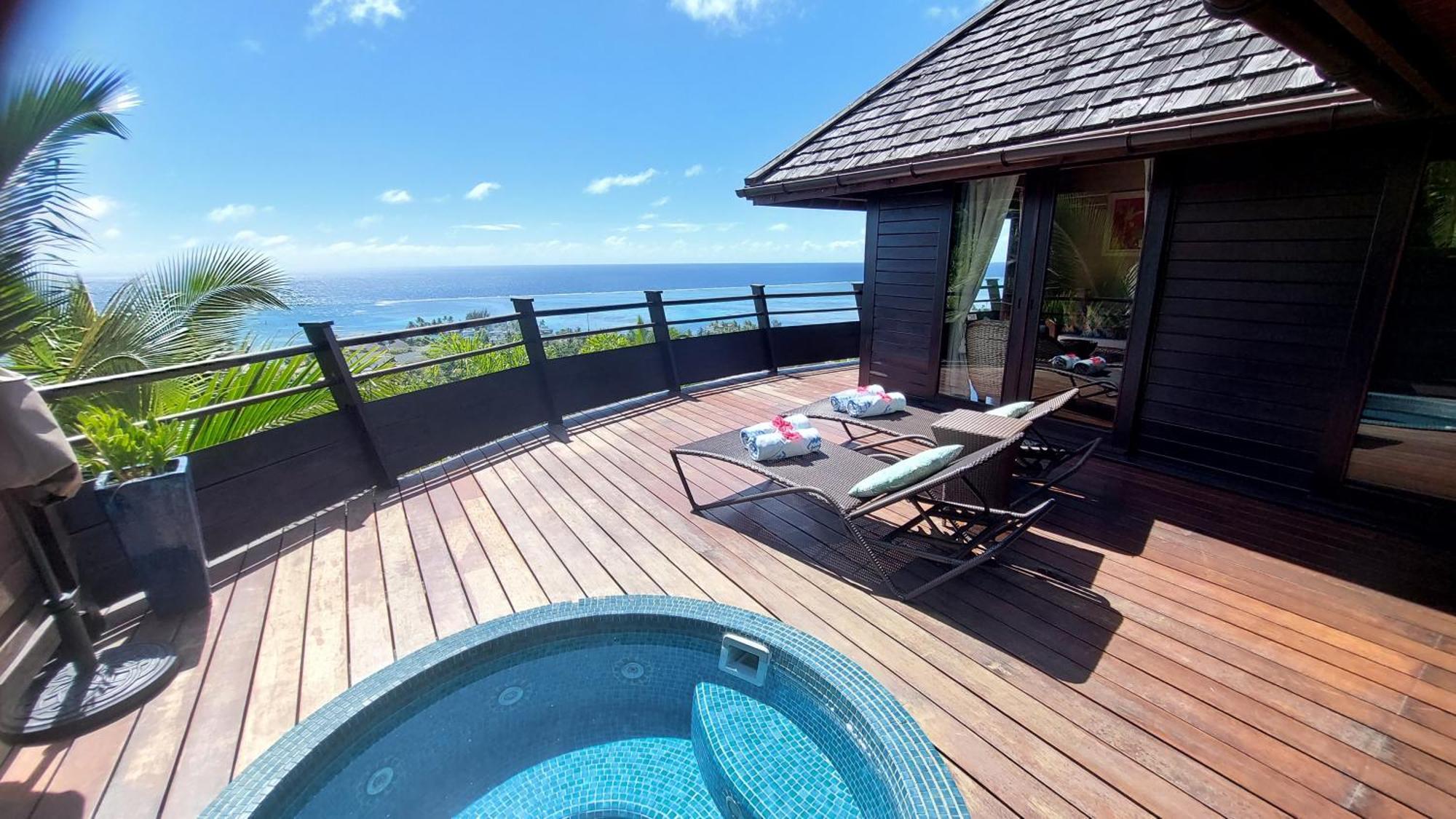 Villa Honu - Legends Residences - Stunning Ocean Views Papetoai Kültér fotó